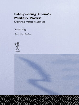 cover image of Interpreting China's Military Power